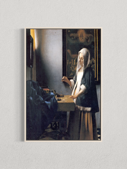 La Femme à la balance – Johannes Vermeer