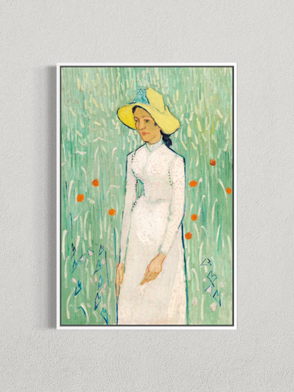 Jeune fille en blanc – Vincent van Gogh