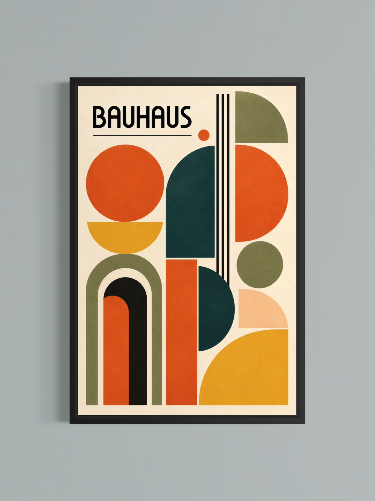 Bauhaus — Composition Géométrique Moderne
