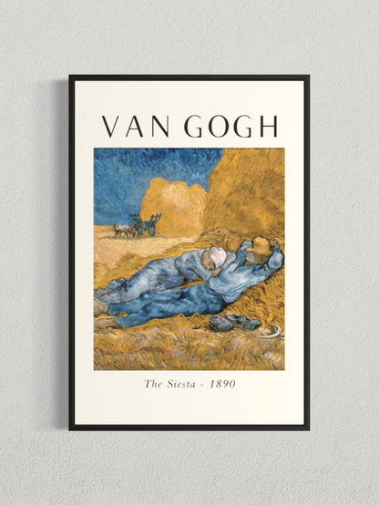 La Sieste – Vincent van Gogh (1890)