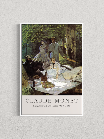 Le Déjeuner sur l’herbe – Claude Monet (1865–1866)