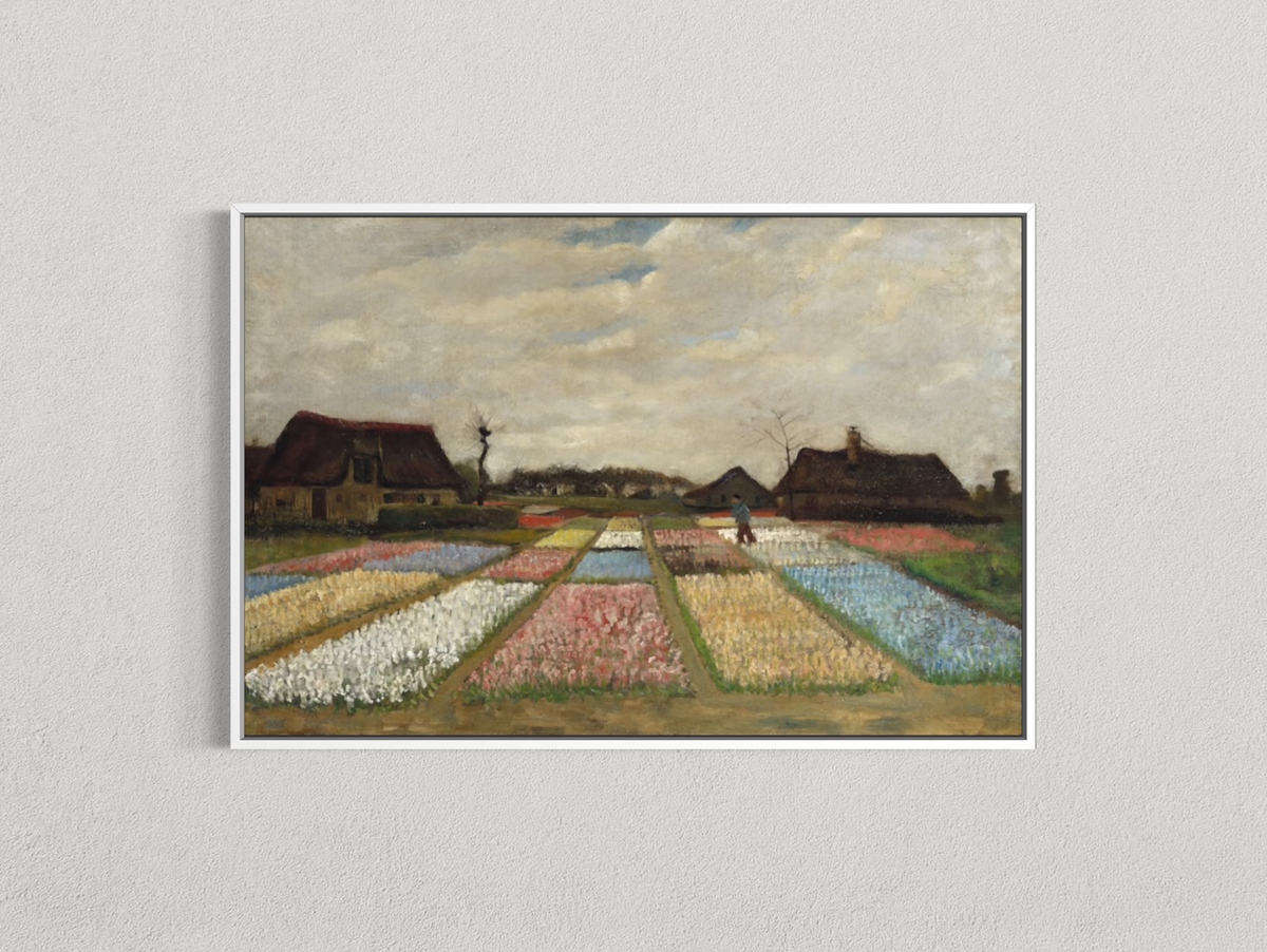 Champs de fleurs en Hollande – Vincent van Gogh