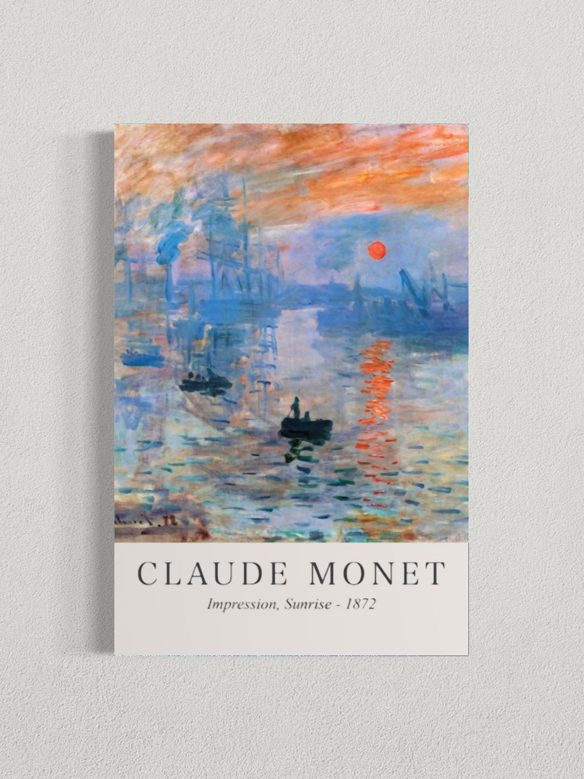 Impression, soleil levant – Claude Monet