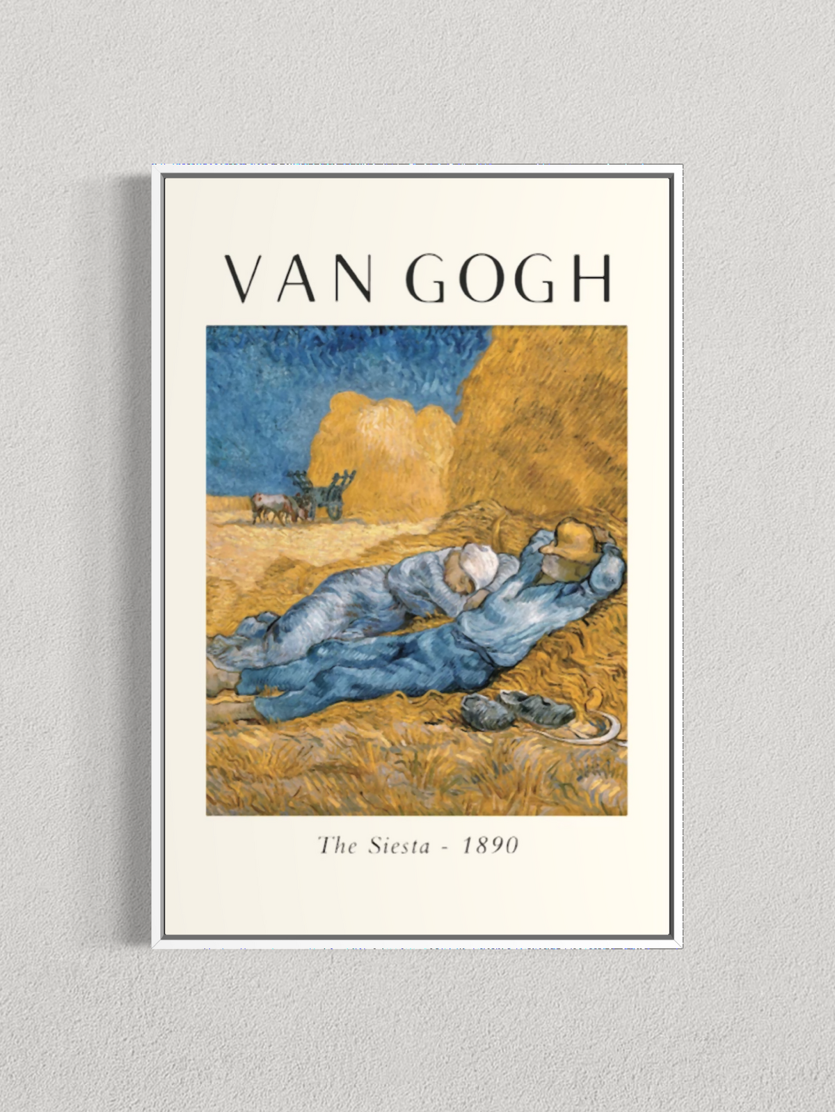 La Sieste – Vincent van Gogh (1890)