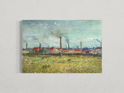 Usines à Clichy – Vincent van Gogh