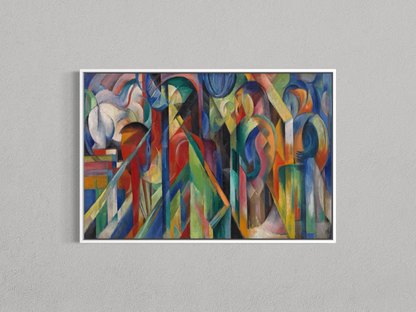 Composition Abstraite – Franz Marc