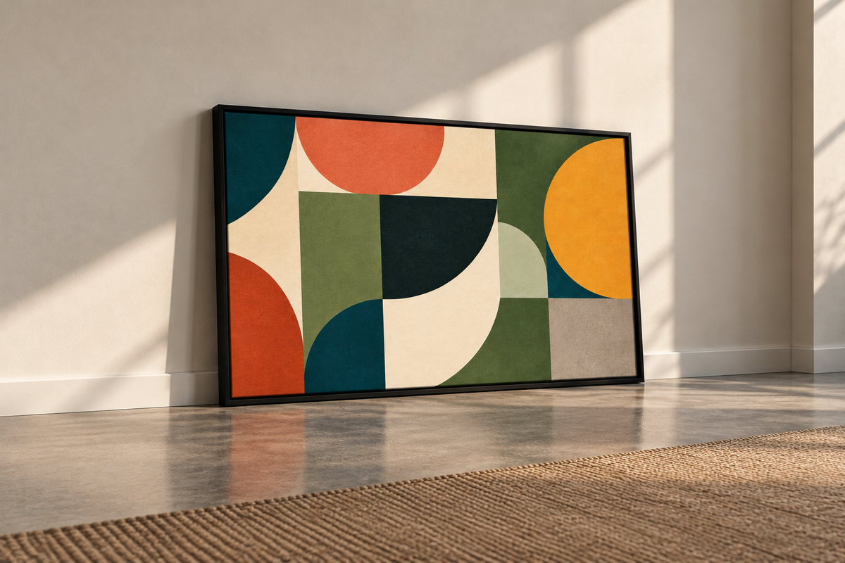 Formes Modernes — Art Géométrique Mid-Century