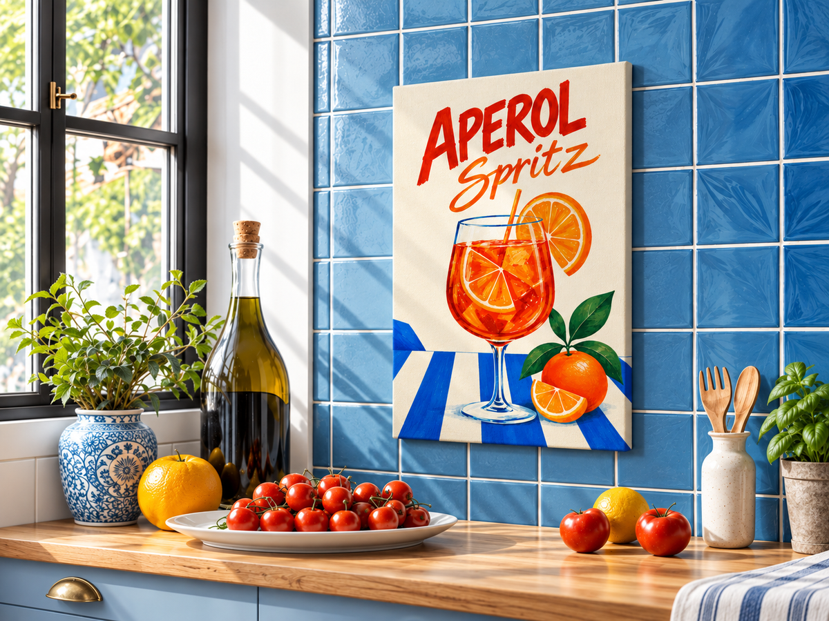 Aperol Spritz — Affiche Cocktail Italienne