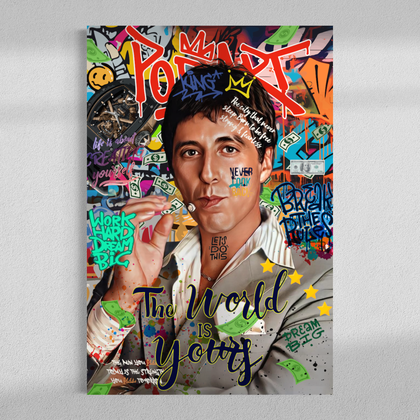 Scarface pop art, Al Pacino