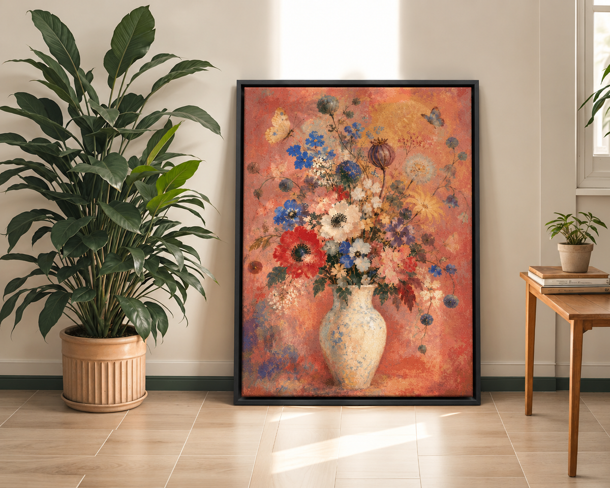 Bouquet au soleil doré