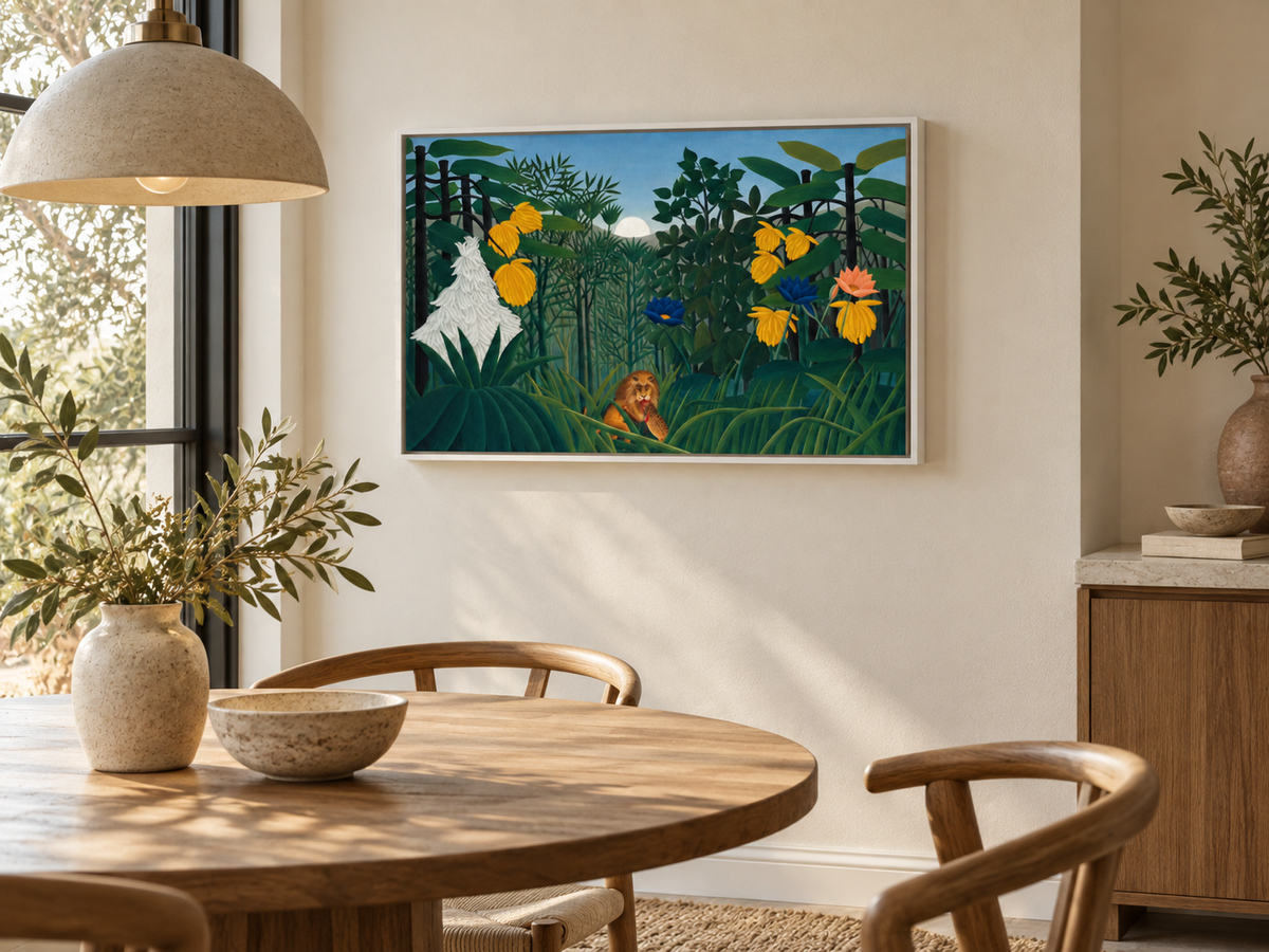 Le Repas du lion – Henri Rousseau