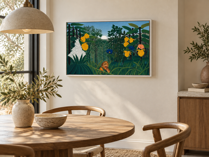 Le Repas du lion – Henri Rousseau