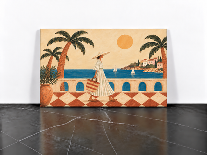 Promenade Méditerranéenne – Élégance au bord de mer