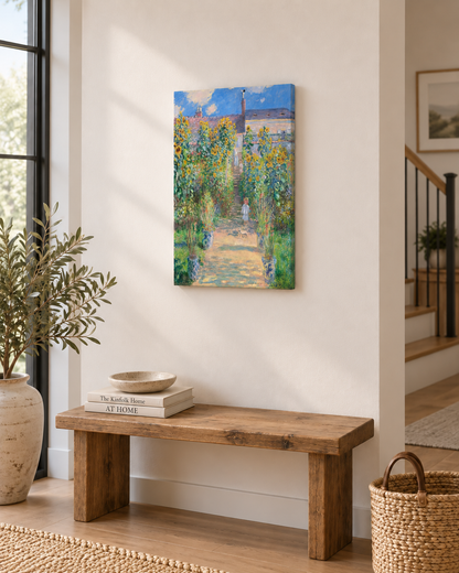 Le Jardin de l’artiste à Vétheuil – Claude Monet