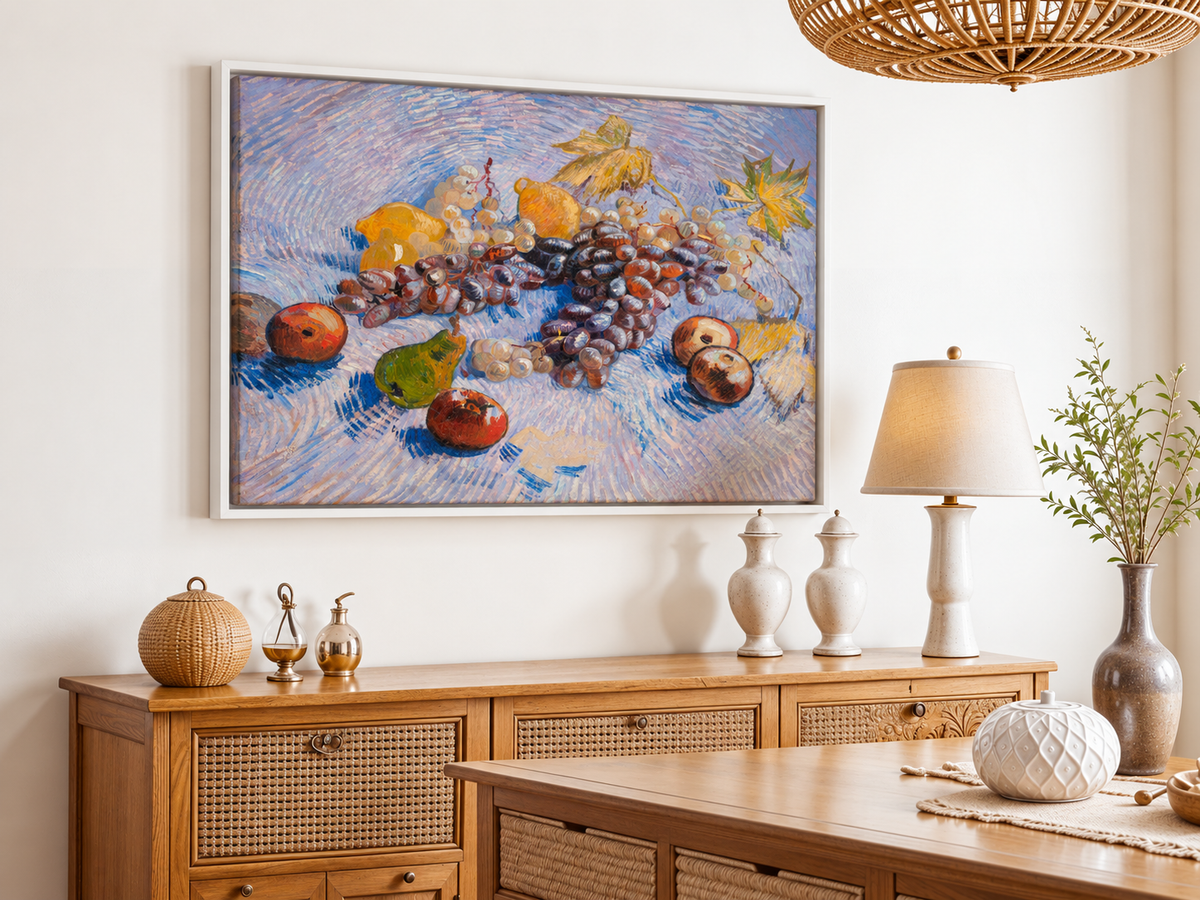 Raisins, citrons, poires et pommes – Vincent van Gogh (1887)