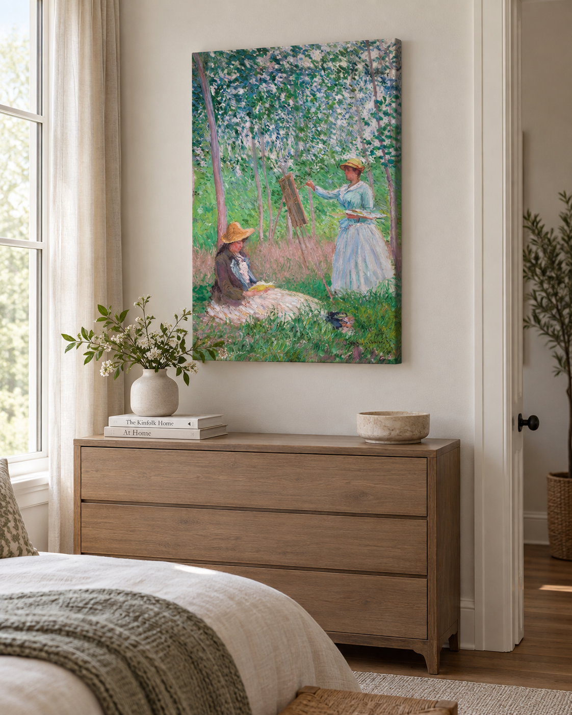 Dans les bois à Giverny – Claude Monet