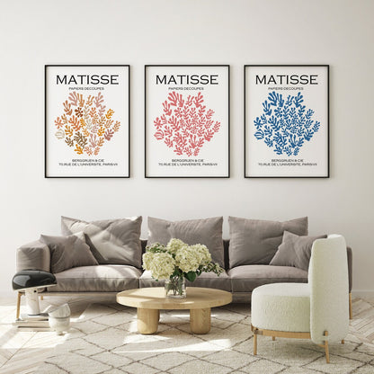 Matisse – Papiers Découpés aux Tons Naturels