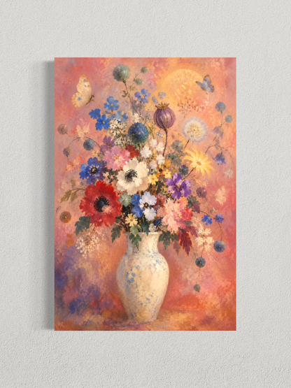 Bouquet au soleil doré