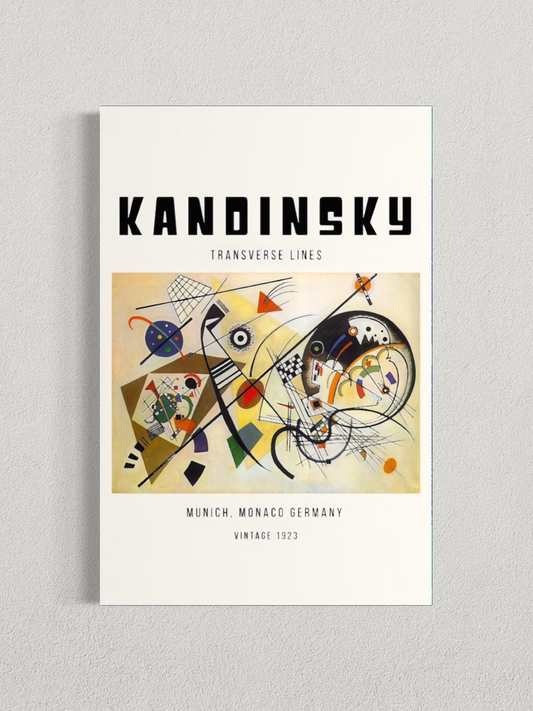 Ligne transversale – Wassily Kandinsky (1923)