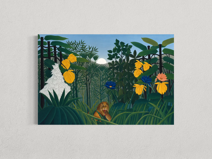 Le Repas du lion – Henri Rousseau