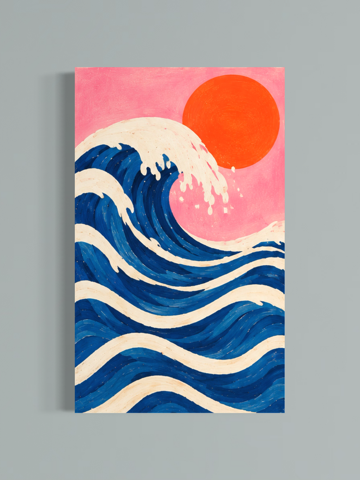 Vague Solaire — Art Japonais Coloré