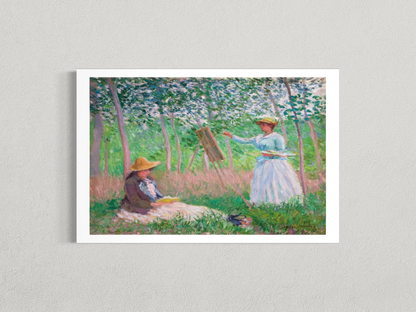 Dans les bois à Giverny – Claude Monet