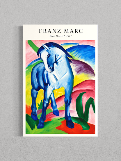 Blue Horse I, 1911 – Franz Marc