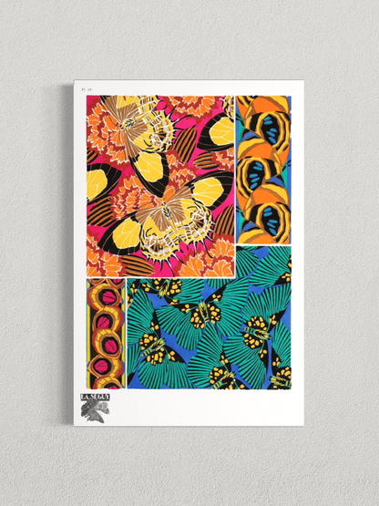 Papillons et motifs décoratifs – E.A. Séguy