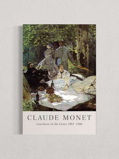 Le Déjeuner sur l’herbe – Claude Monet (1865–1866)