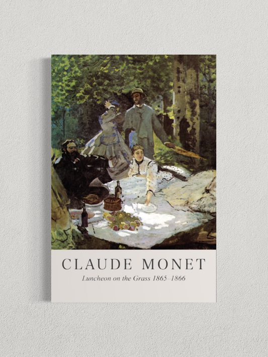 Le Déjeuner sur l’herbe – Claude Monet (1865–1866)