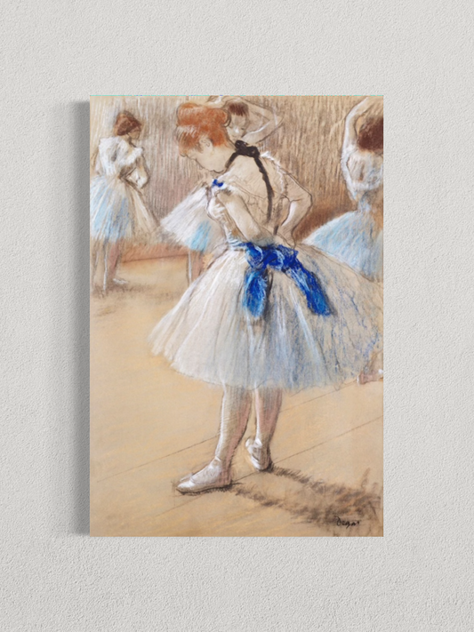 Danseuse au ruban bleu – Edgar Degas