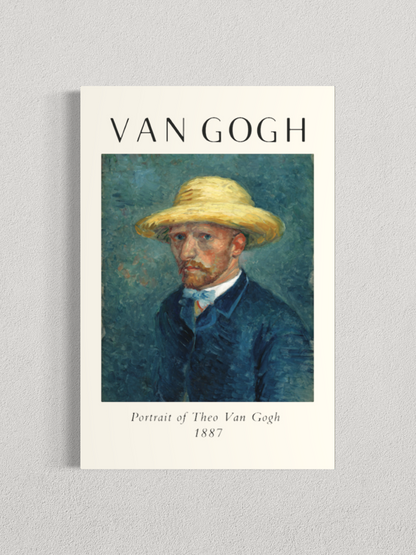 Portrait au chapeau de paille – Vincent van Gogh