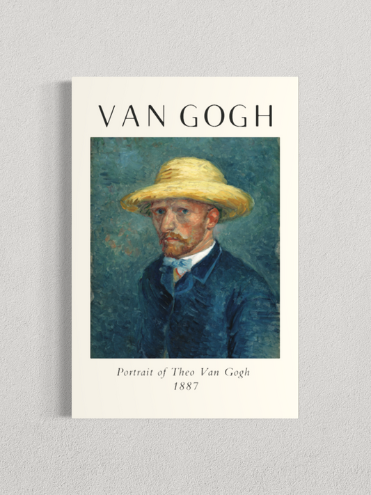 Portrait au chapeau de paille – Vincent van Gogh