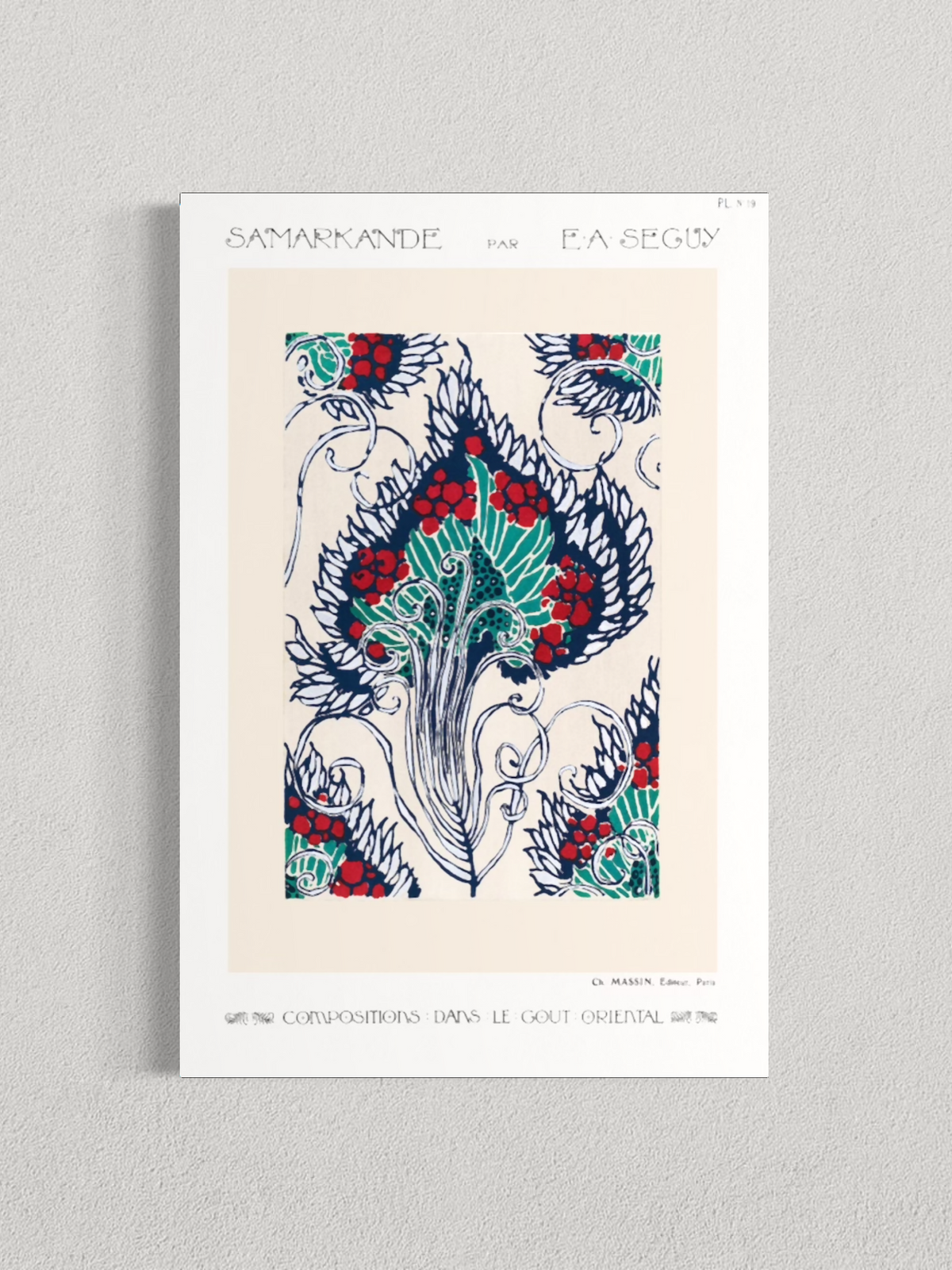 Samarkande – E.A. Séguy, Planche 19