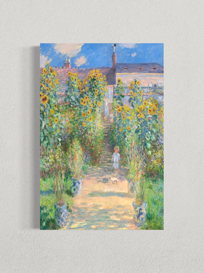 Le Jardin de l’artiste à Vétheuil – Claude Monet