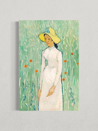Jeune fille en blanc – Vincent van Gogh