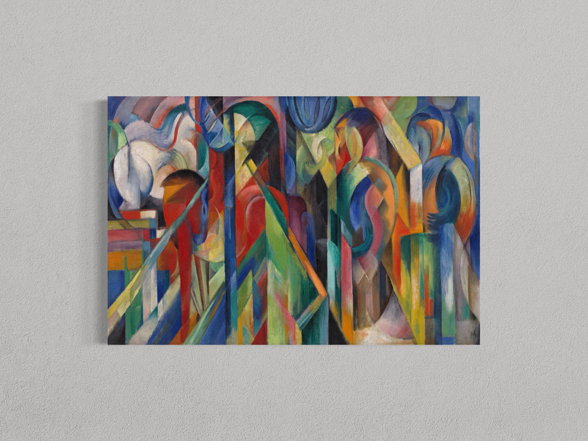 Composition Abstraite – Franz Marc