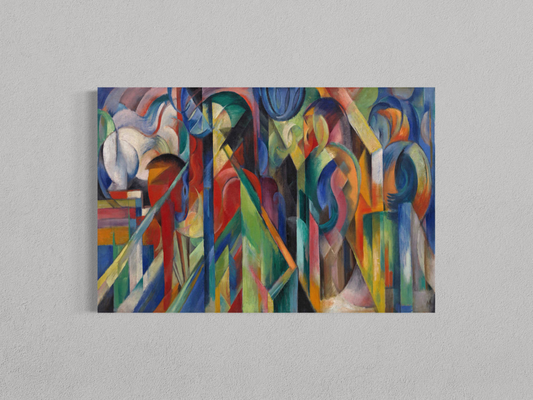 Composition Abstraite – Franz Marc