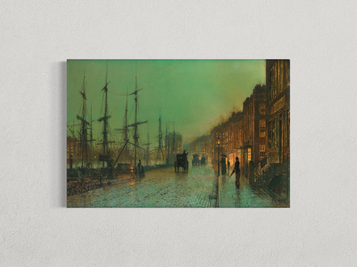 Navigation sur la Clyde – John Atkinson Grimshaw