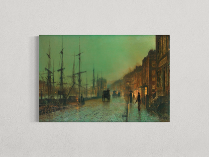 Navigation sur la Clyde – John Atkinson Grimshaw