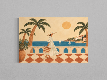 Promenade Méditerranéenne – Élégance au bord de mer