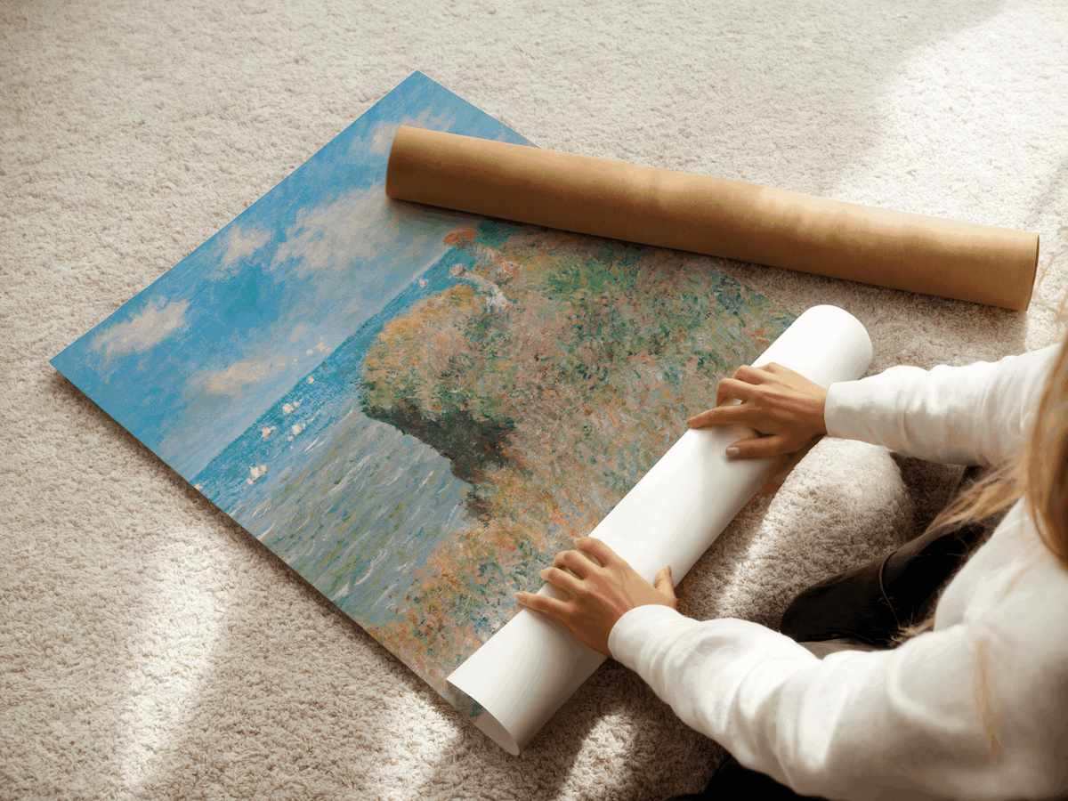 Promenade sur la falaise à Pourville – Claude Monet (1882)