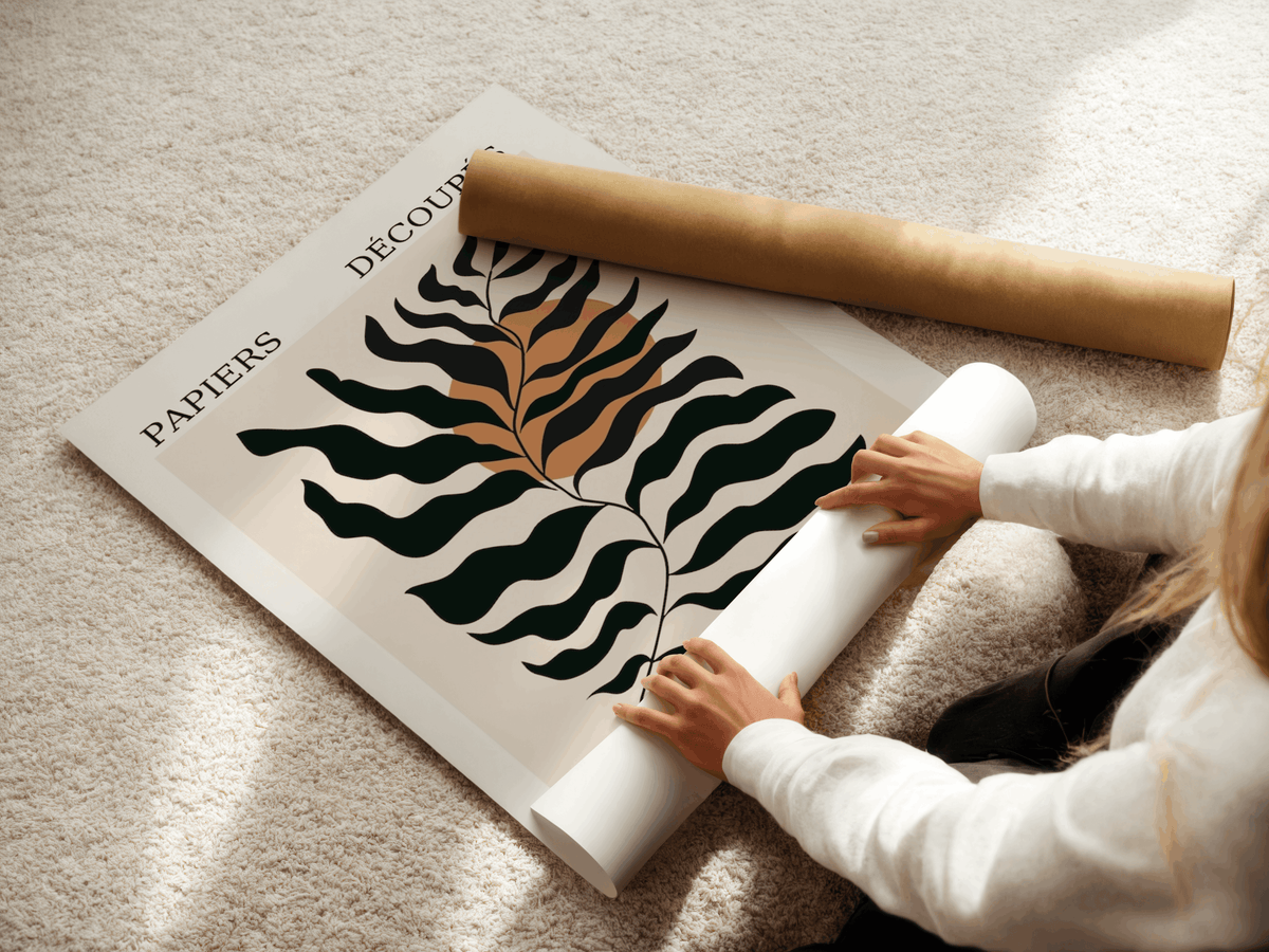 Matisse – Feuillage Abstrait, Affiche Vintage