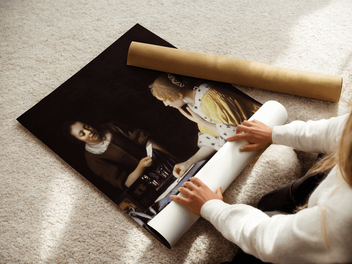 Maîtresse et servante – Johannes Vermeer