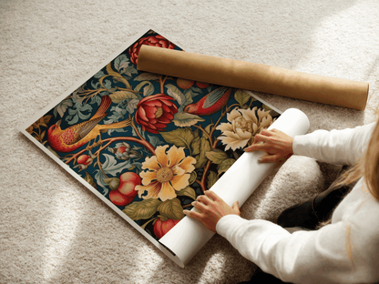 William Morris – Fleurs & Oiseaux du Jardin