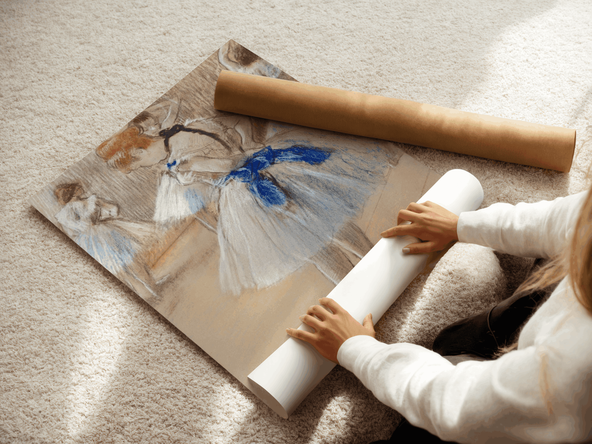Danseuse au ruban bleu – Edgar Degas