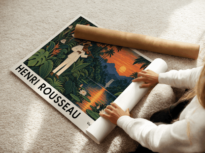 Le Violoniste dans la jungle – Hommage à Henri Rousseau
