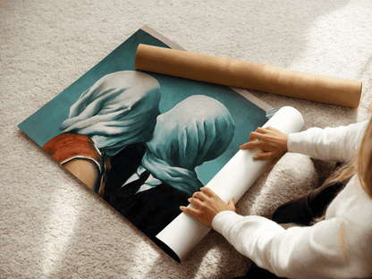Les Amants – René Magritte (1928)