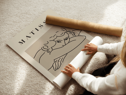 Matisse – Affiche d’Exposition Vintage Paris
