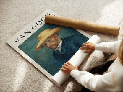 Portrait au chapeau de paille – Vincent van Gogh